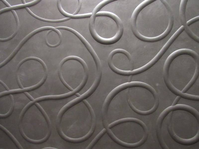 Armourcoat sculptural panel wall at The Hotel at the University of Maryland